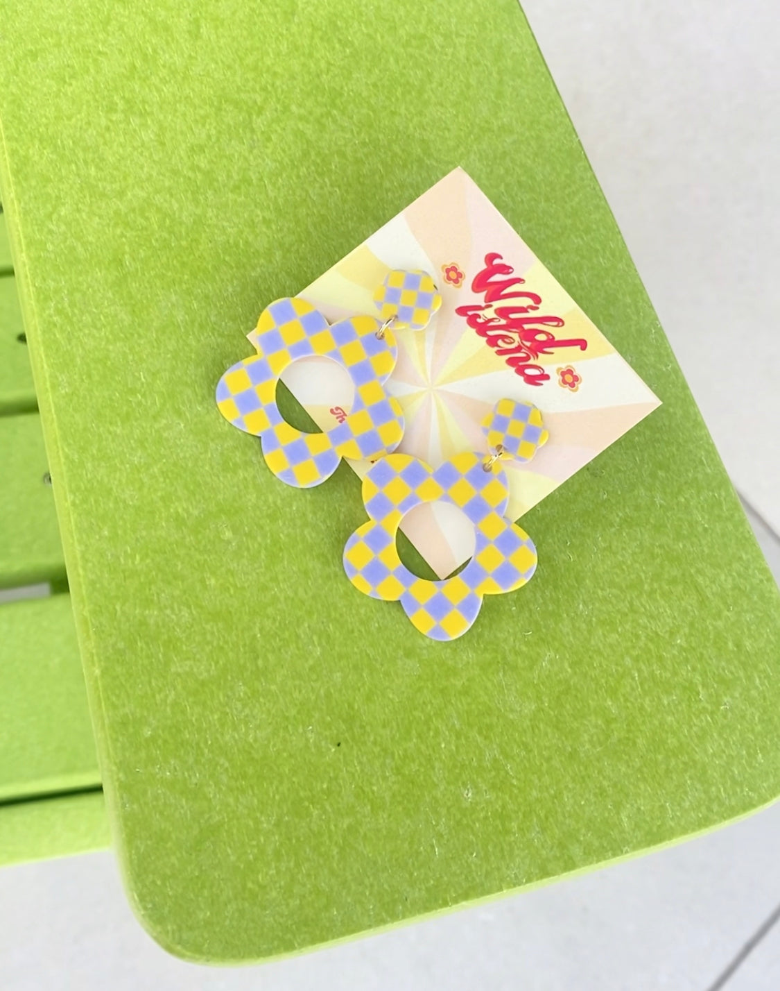 Funky earrings