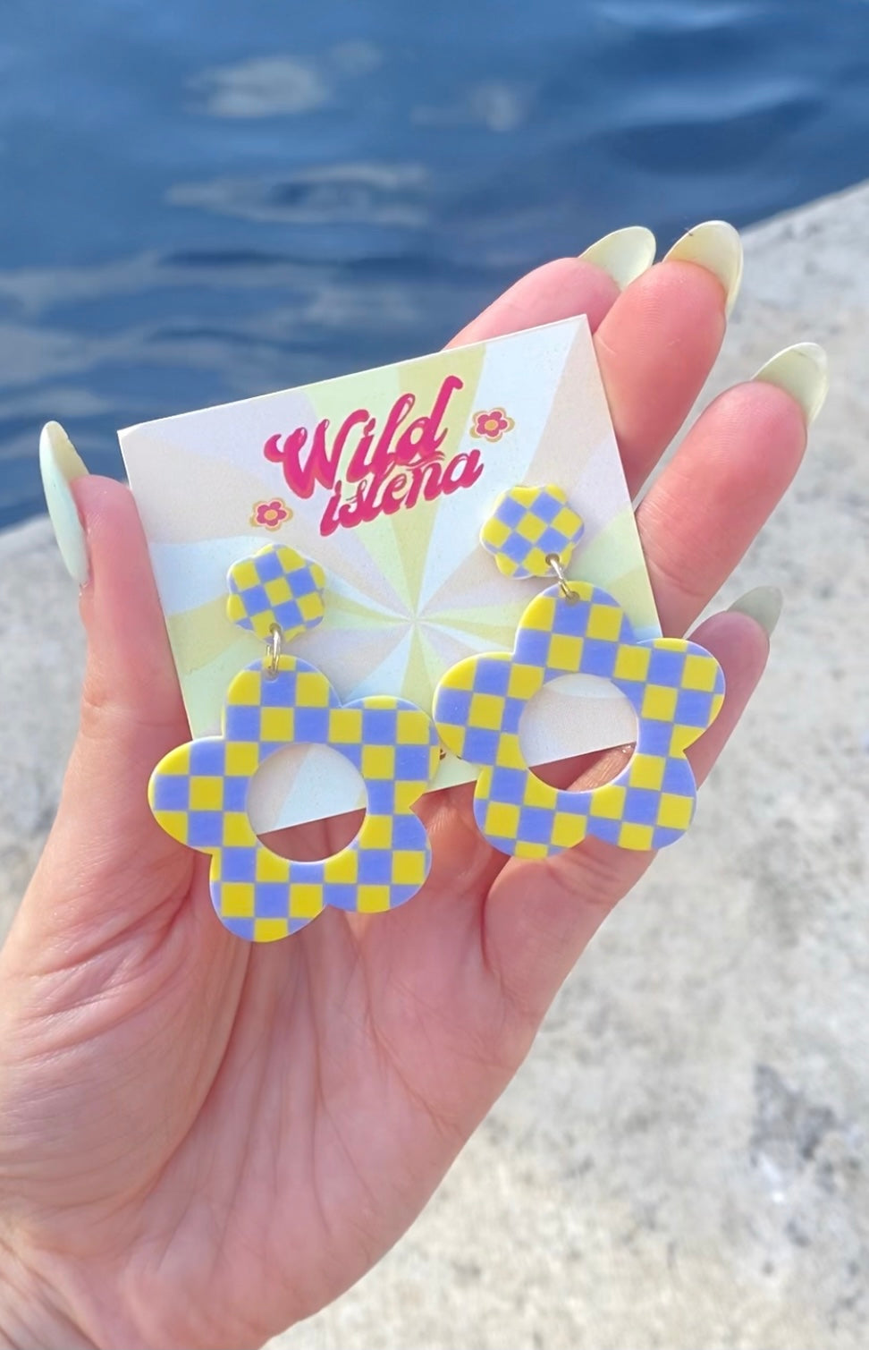 Funky earrings
