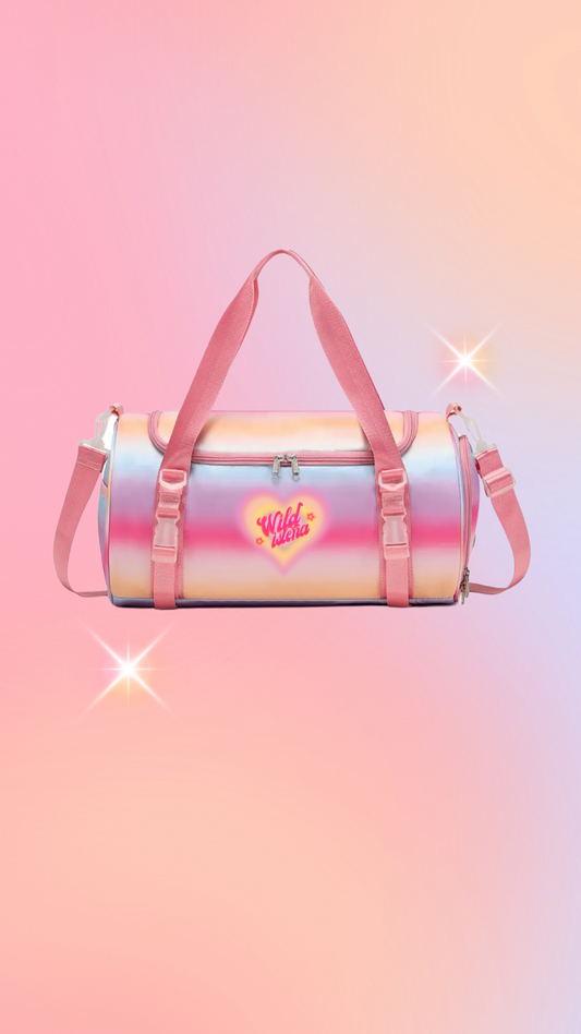Every day triple pink duffle Bag