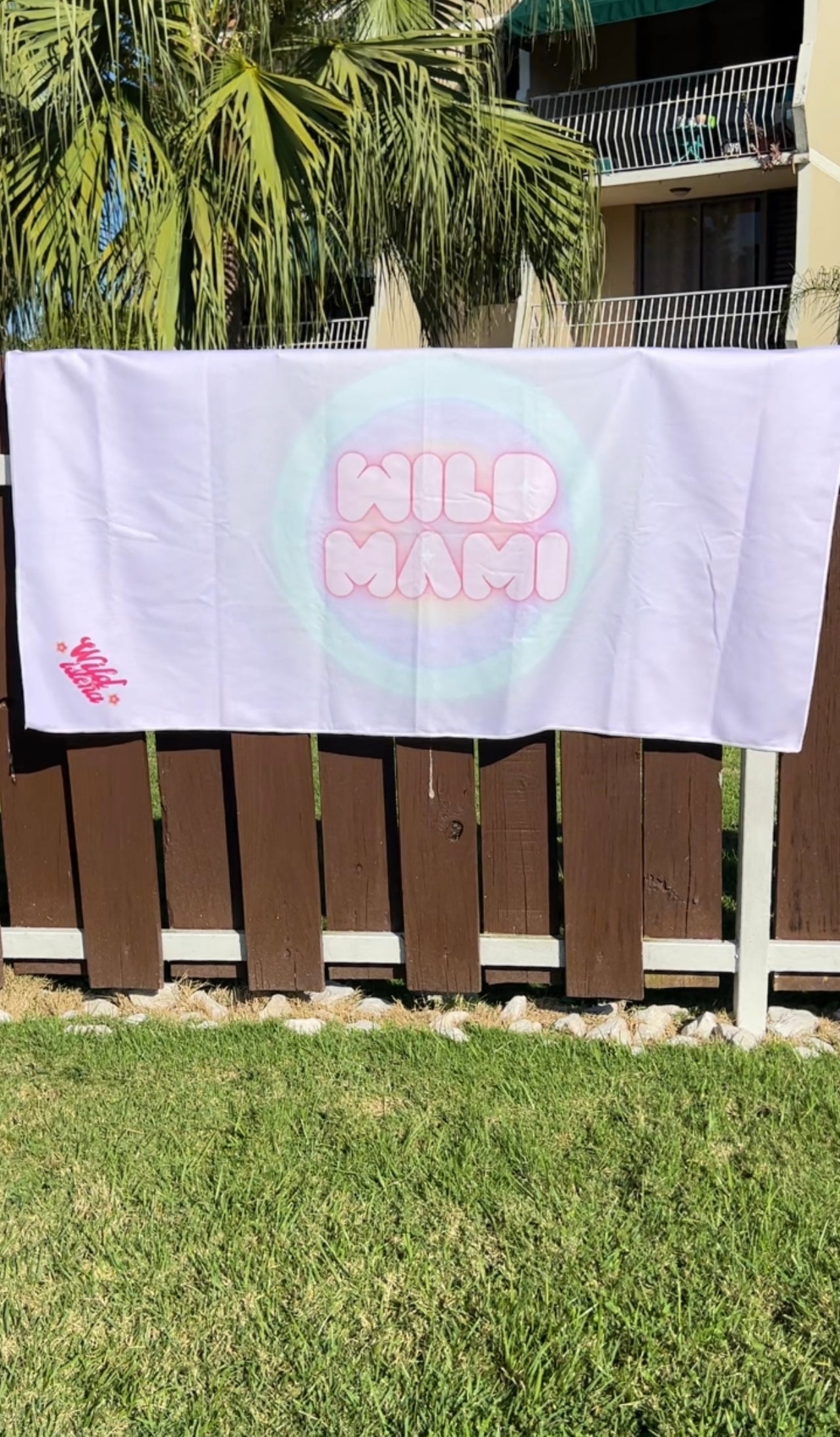 Wild Mami aura towel