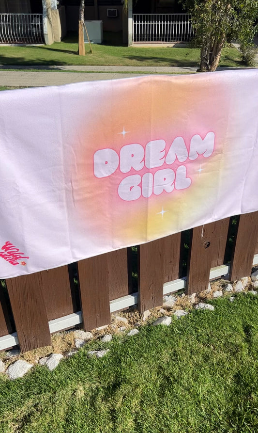 Dream girl towel