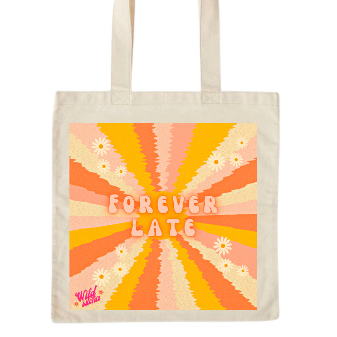 Forever Late tote bag