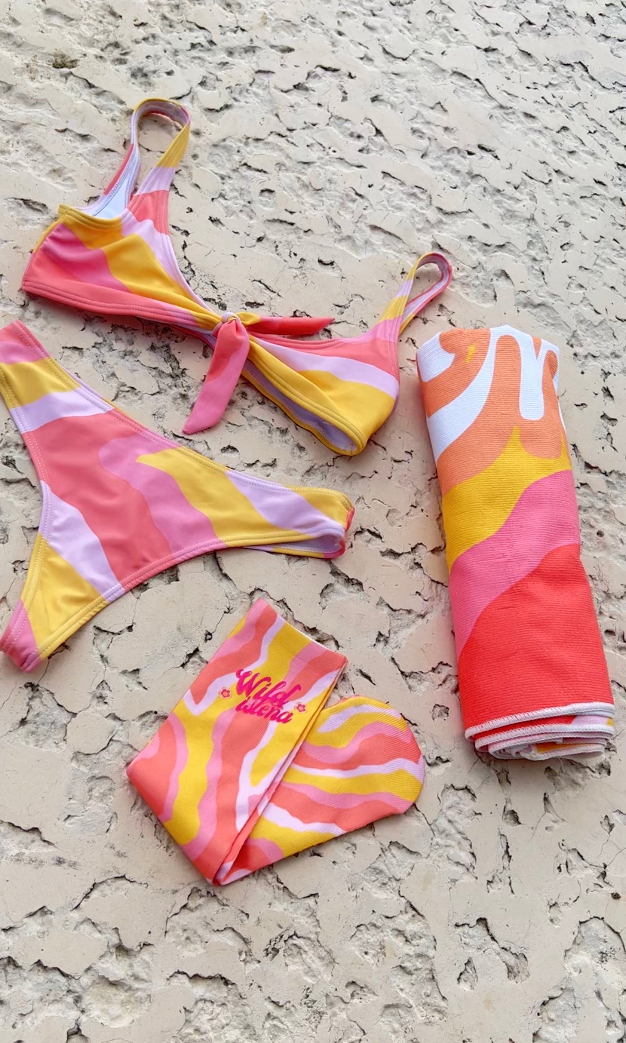 Groovy bikini bottom