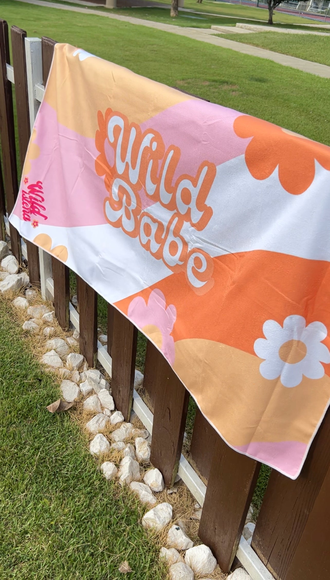 Wild babe towel